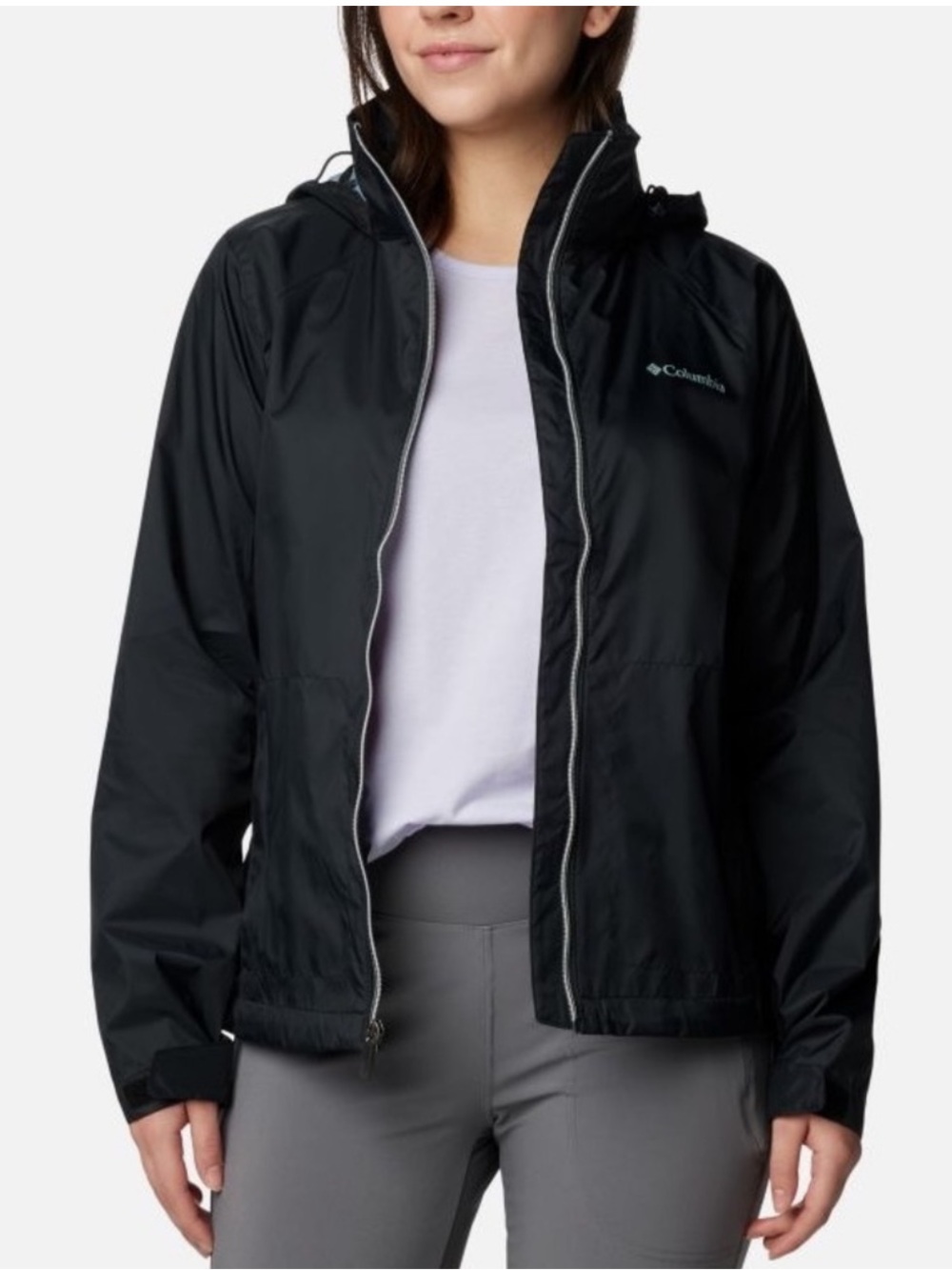 NEW* Columbia Women's Switchback III Waterproof Jacket Windbreaker M Packable